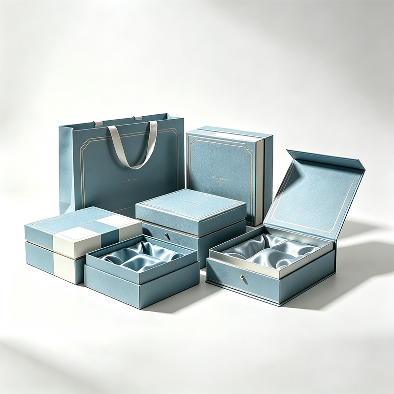 Customized luxury product packaging with a closed-loop system to empower brands